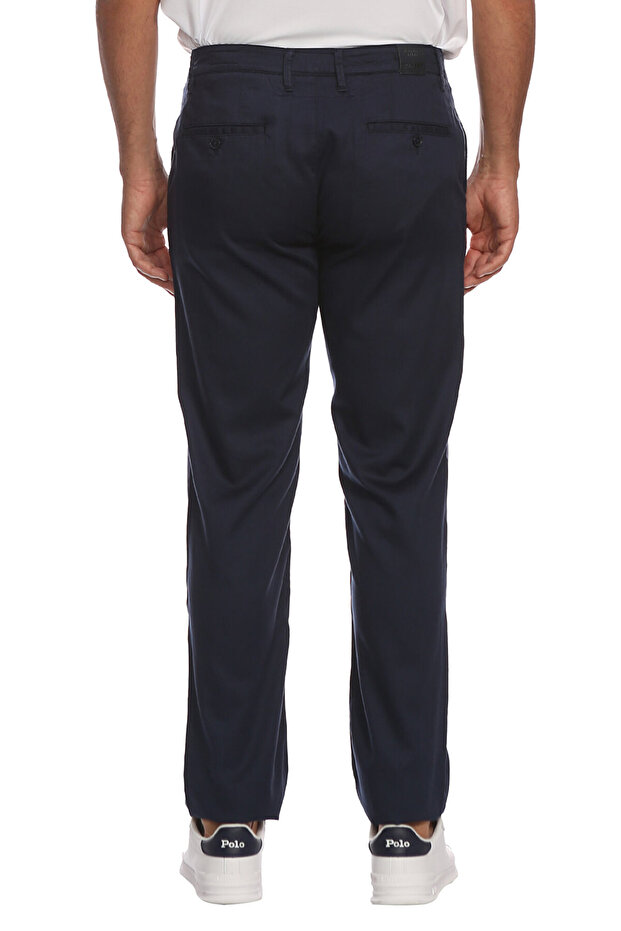 Lacivert Pantolon - 4