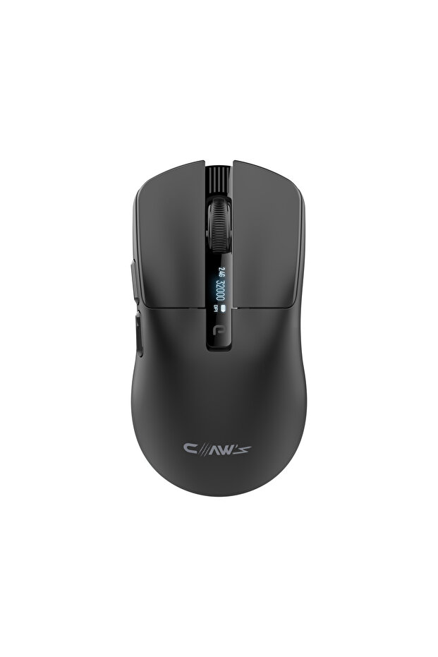 Venator 32000 Dpi Pixart PAW 3335 LCD Ekran - Kablosuz Gaming Mouse (2.4Ghz + BT + Type-C) - 1