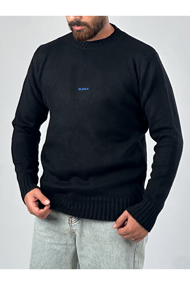 Basic Чорна чоловіча кофта - 2