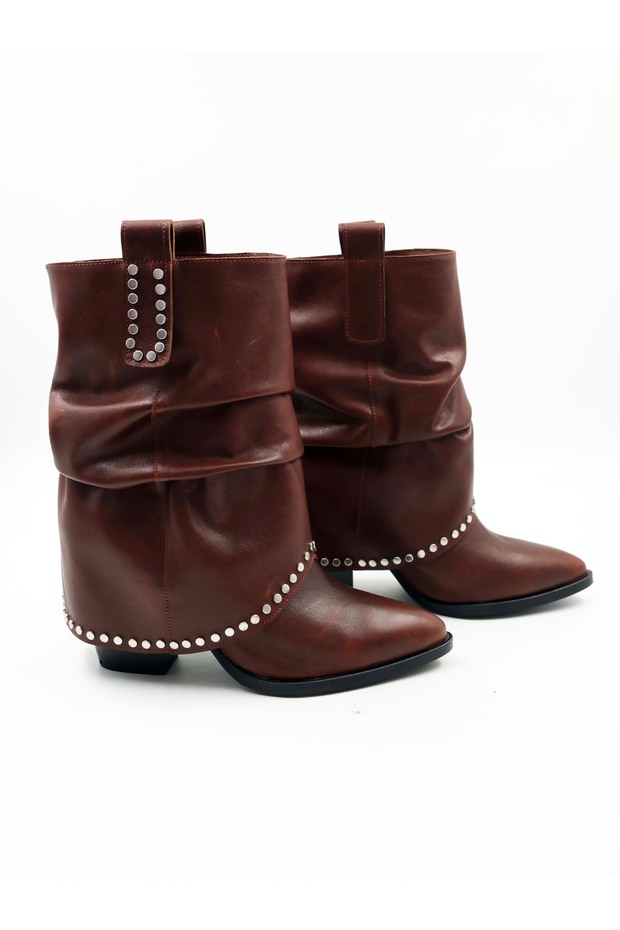 Kadın Hakiki Deri Bot - 2