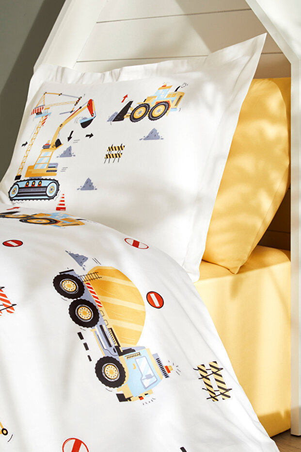 Σετ Παπλωματοθήκης Builder Single Fitted Sheet - 3