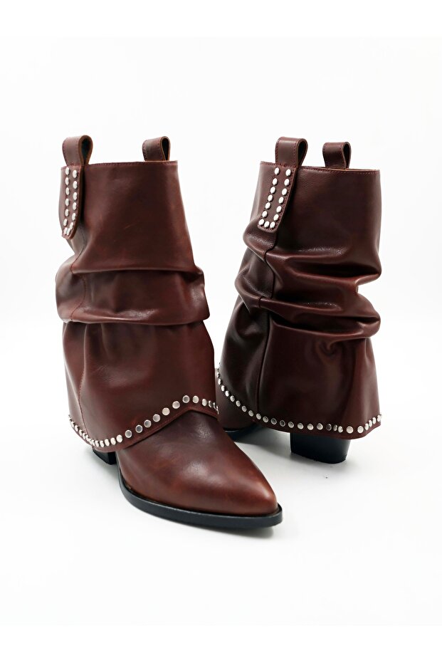 Kadın Hakiki Deri Bot - 3