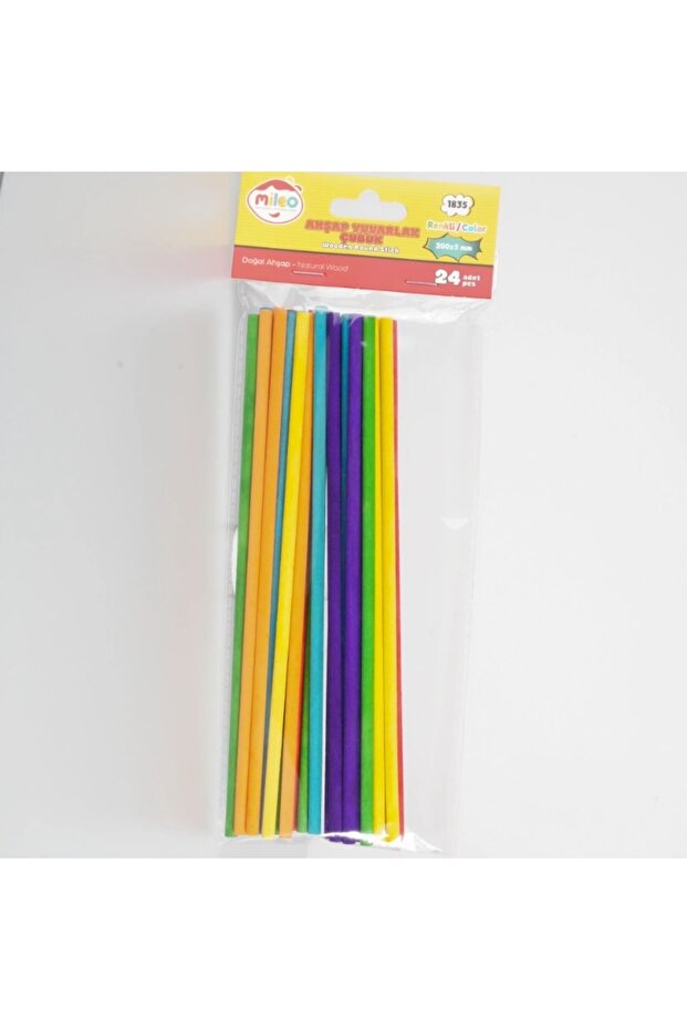 Ahşap Çubuk Yuvarlak - 1