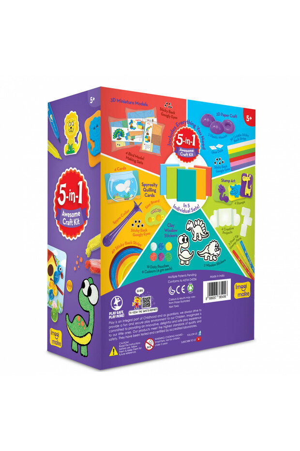 Set Creativ pentru Copii 5 in 1 - 2