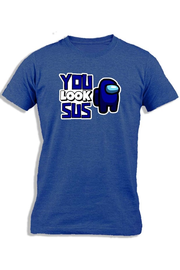 AMONG US YOU LOOK SUS BLUE