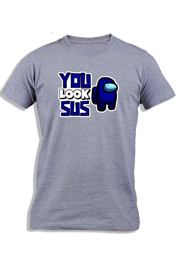 AMONG US YOU LOOK SUS BLUE