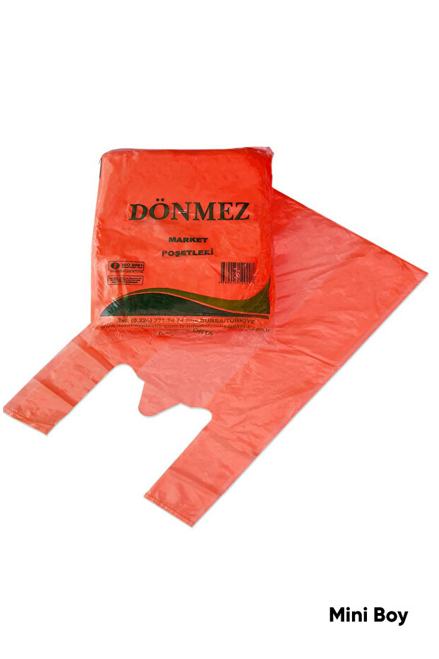 Hışır Renkli Atlet Poşet Mini Boy 1 KG - 1
