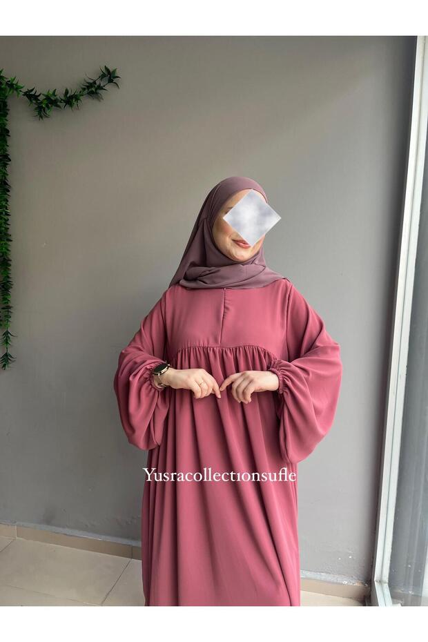 Rochie Ferace Tesettür violet - 4