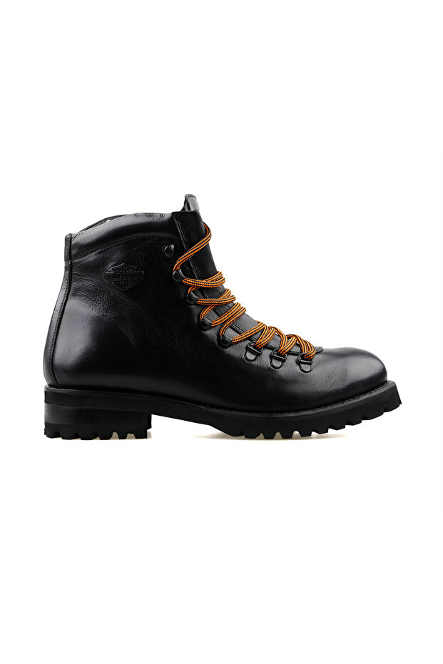 026m100060 Notley Black Leather Men's Casual Boots 026M100060-Notley-Black-Deri Black