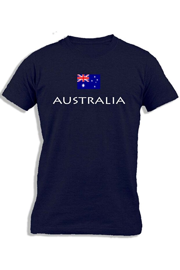 AUSTRALIA WITH FLAG - 1