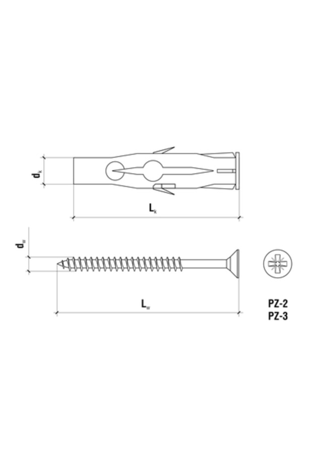 SPRAY UNIVERSAL 8x80 (100 buc) - 2