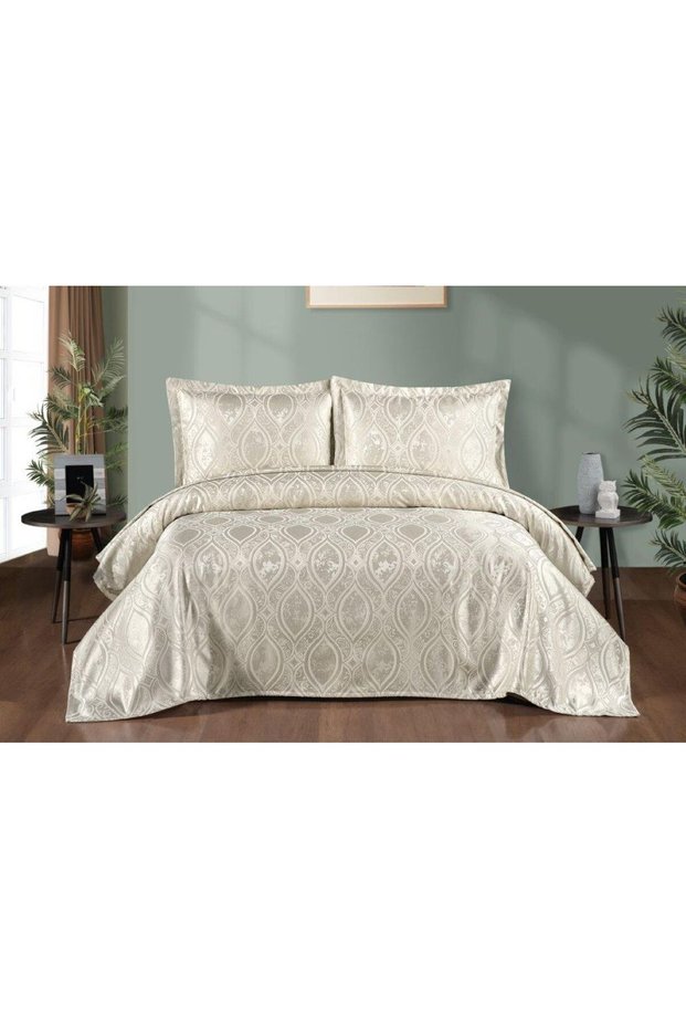 Damla 3 Piece Double Chenille Pique Set