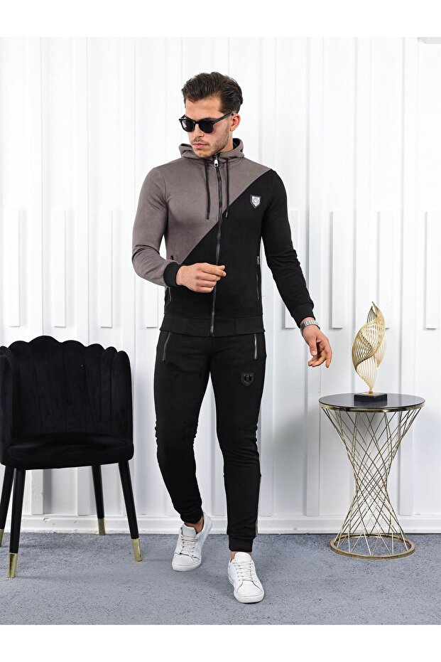 SÜET EŞOFMAN TAKIM - 1