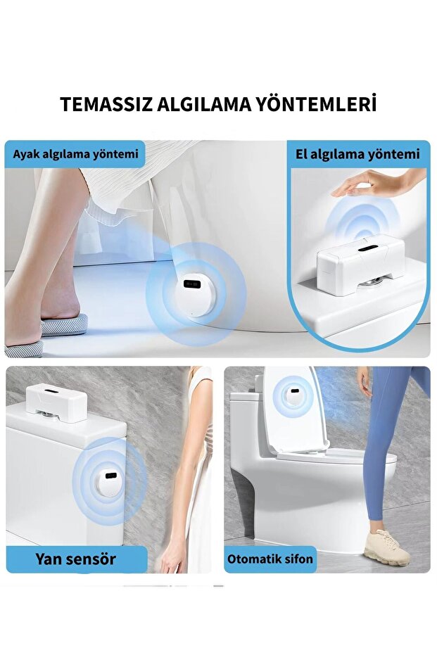 Non-Contact Automatic Toilet Bowl Flushing Sensor Wc Toilet Sensor Intelligent Touchless Toilet Sensor - 3