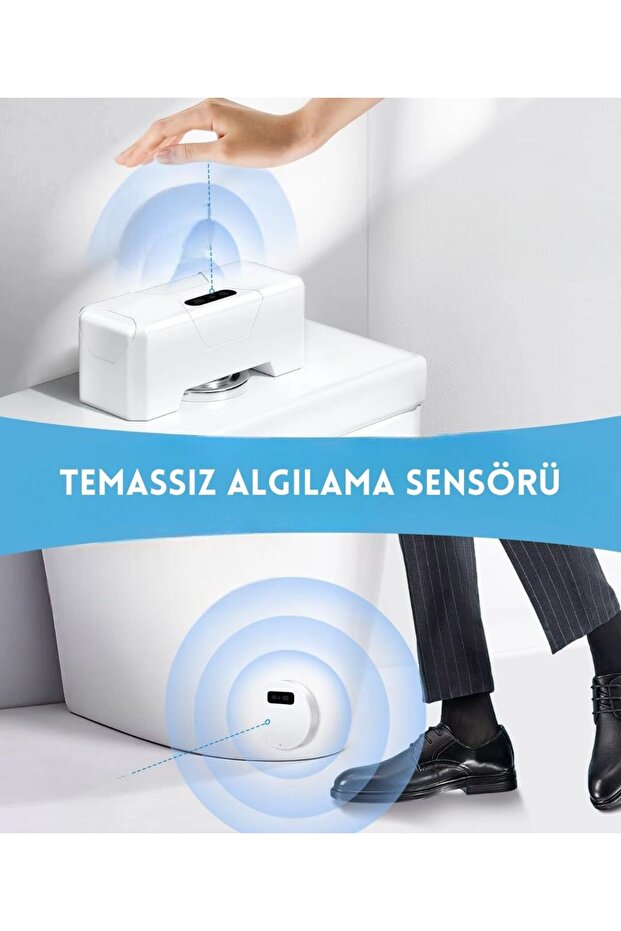 Non-Contact Automatic Toilet Bowl Flushing Sensor Wc Toilet Sensor Intelligent Touchless Toilet Sensor - 4