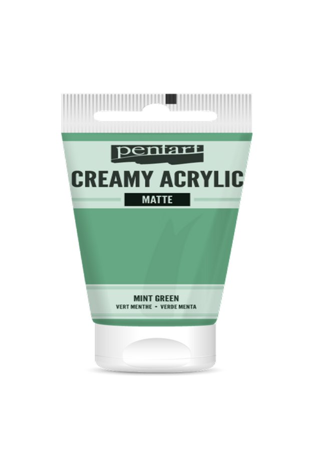 Creamy Acrylic Matte Mint green 60ml