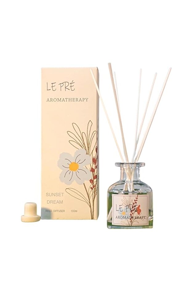 HOME DWELL 100ml Le Pre Aromatherapy- Sunset Dream - Light and Floral Aroma for Home and Office