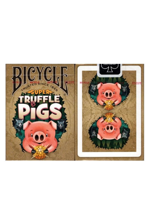 Bicycle Super Truffle Pigs (Pigs) Premium Playing Cards Collectible Deck of Cards
