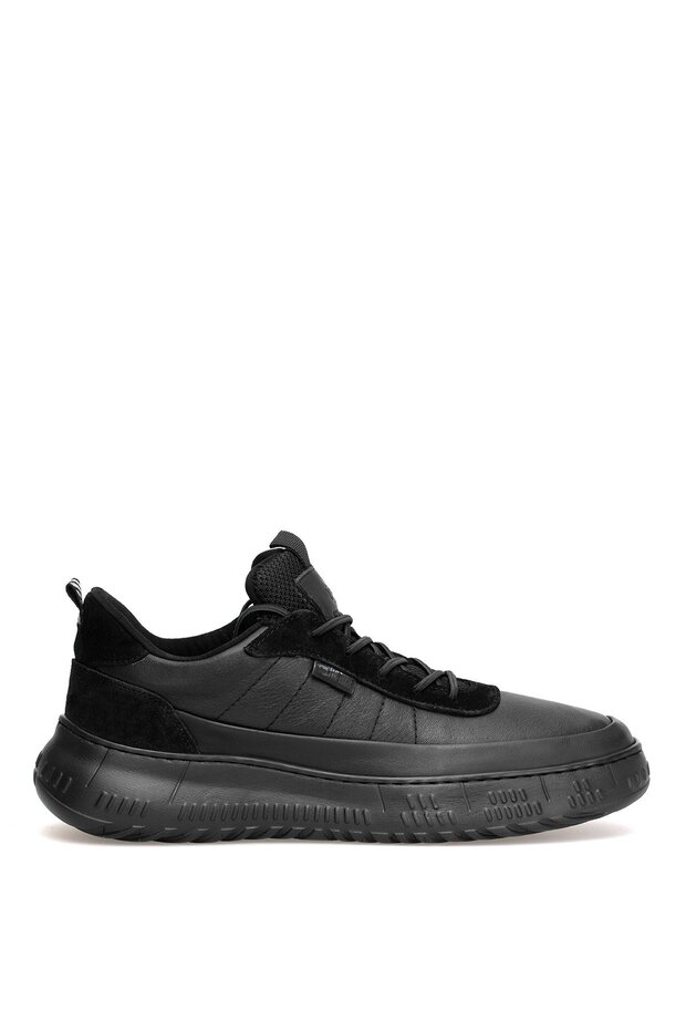 152-22487 Men's Genuine Leather Casual Shoes Black