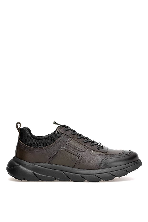 152-22368 Men's Genuine Leather Casual Shoes Khaki