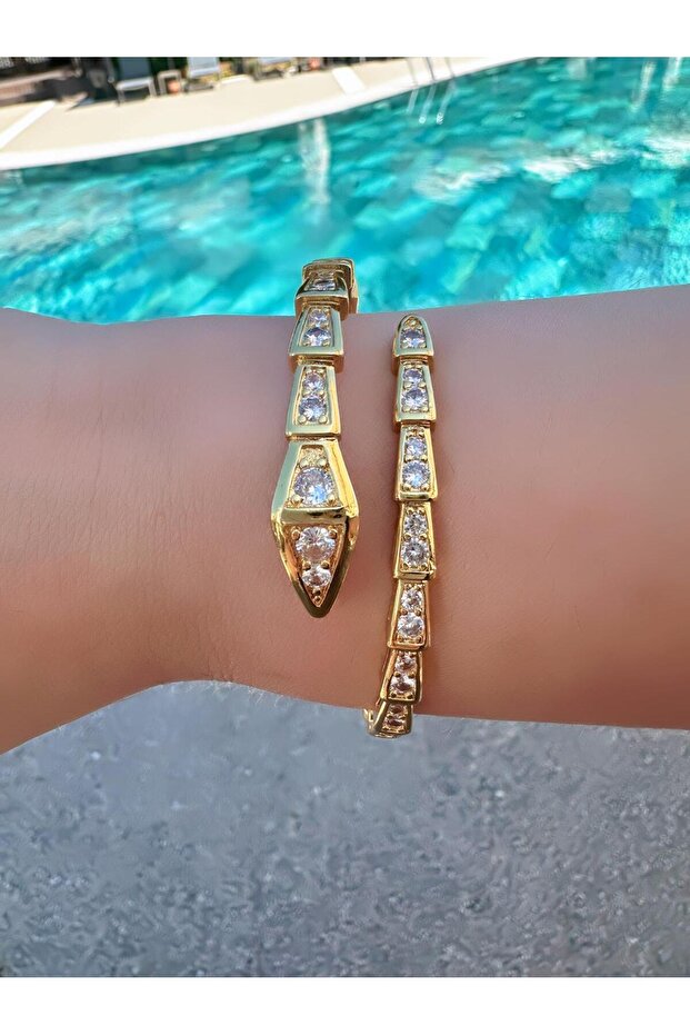 YILAN MODEL ÇELİK BİLEKLİK - 1