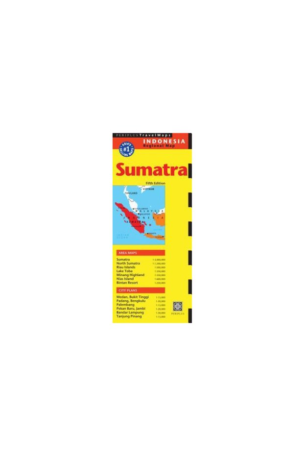 Sumatra & Medan Travel Map Fifth Edition