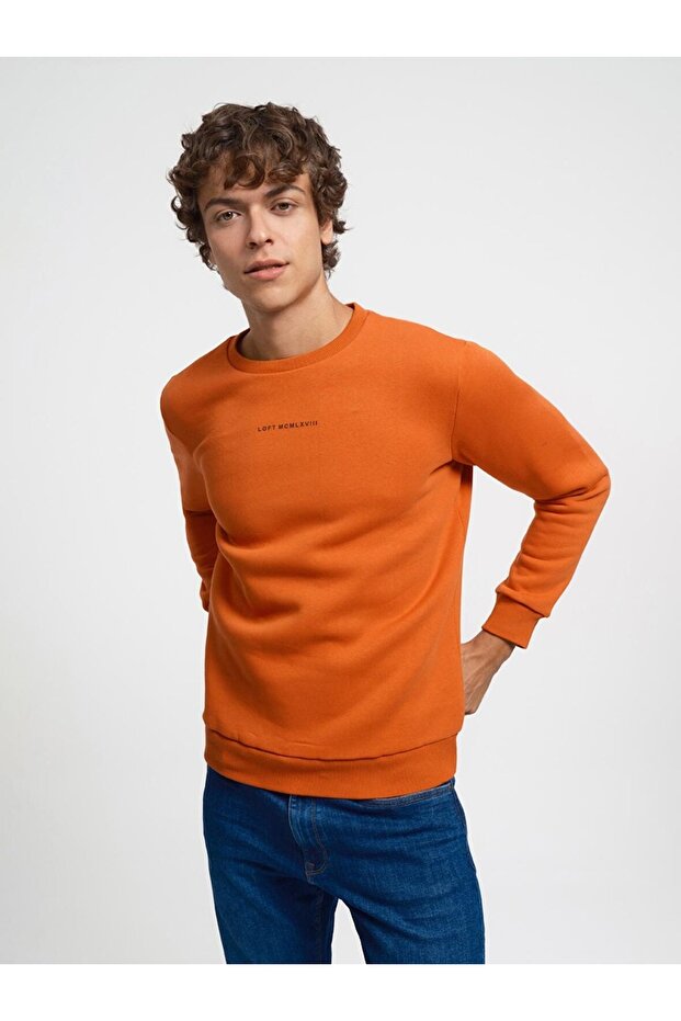 Erkek Sweat Lf2034268 GINGER - 1
