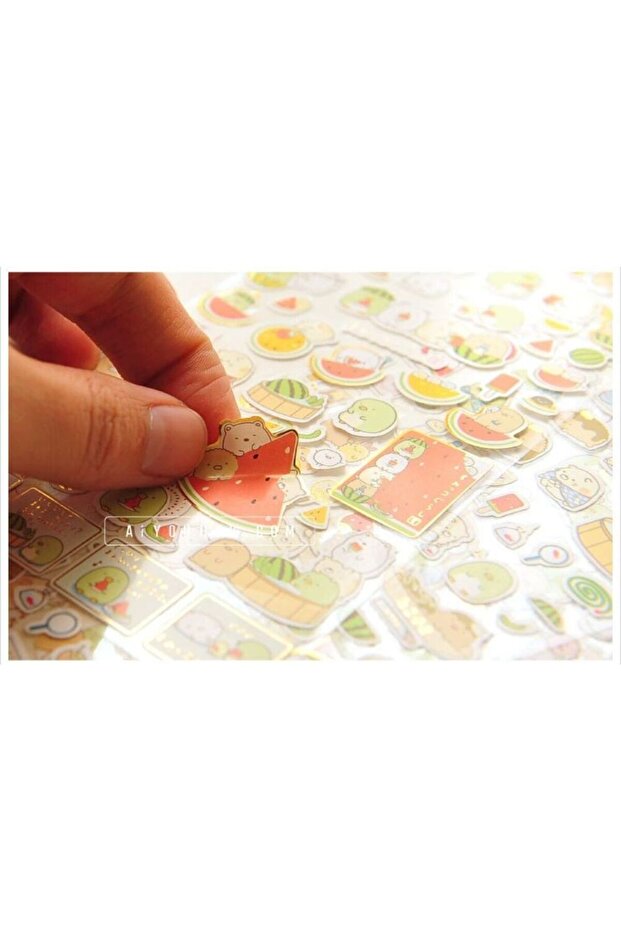 Autocolant dulce aurit E2-1 - Număr: 7 - 5