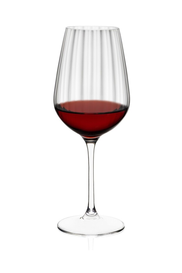 Invitation Optic Red Wine Glass - 540 ml - Set of 6 | Slovak Workmanship, European Production