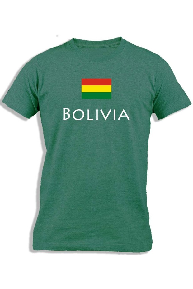 BOLIVIA WITH FLAG - 1