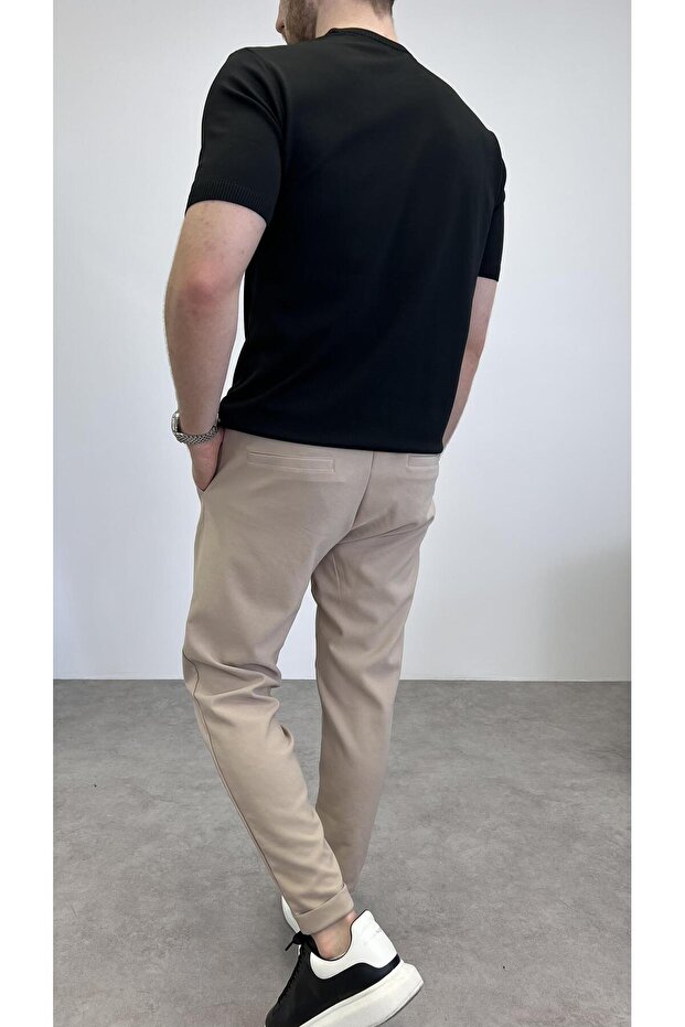 BASİC REGULAR PANTOLON VİZON - 1