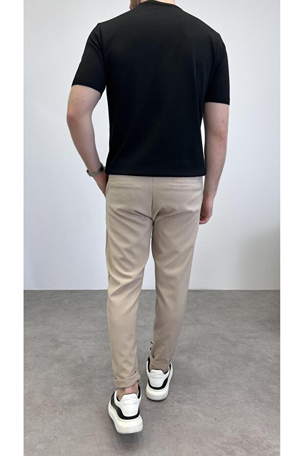 BASİC REGULAR PANTOLON VİZON - 4
