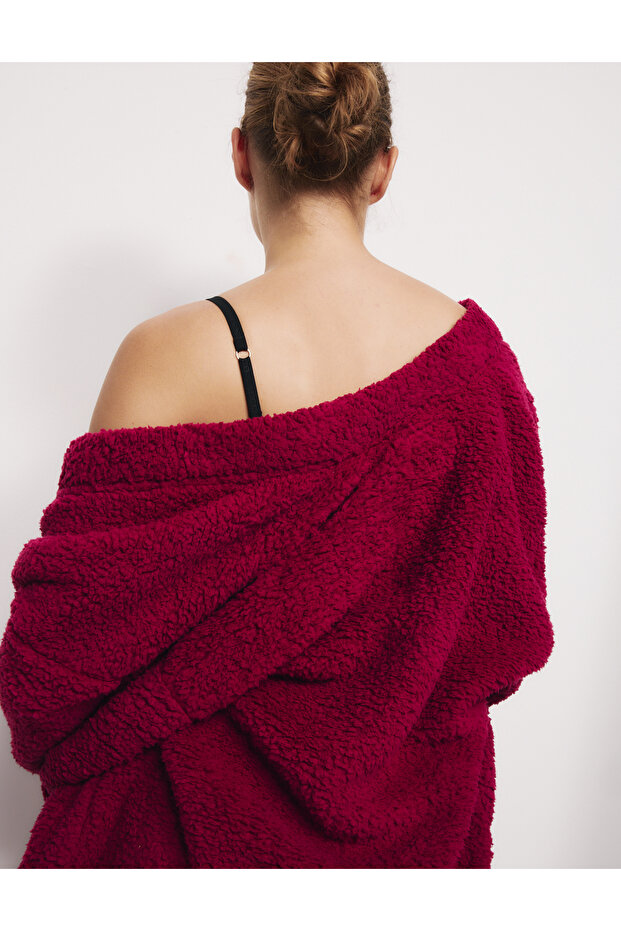 Teddy Borg Peluş Sabahlık - 3