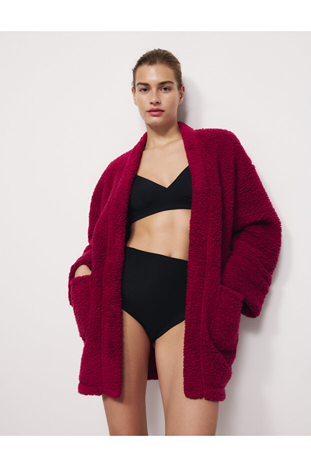 Teddy Borg Peluş Sabahlık - 6