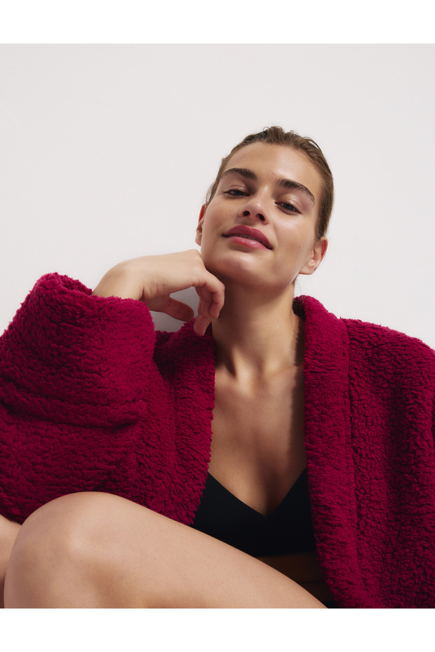 Teddy Borg Peluş Sabahlık - 7