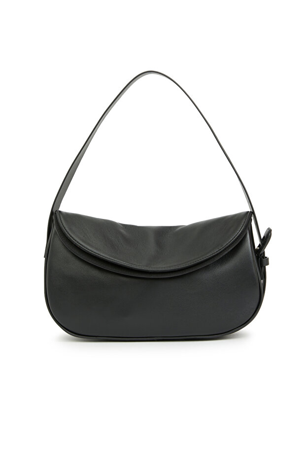 Siyah Kadın Deri Çanta - 1