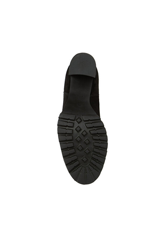 Siyah Kadın Deri Çizme - 5