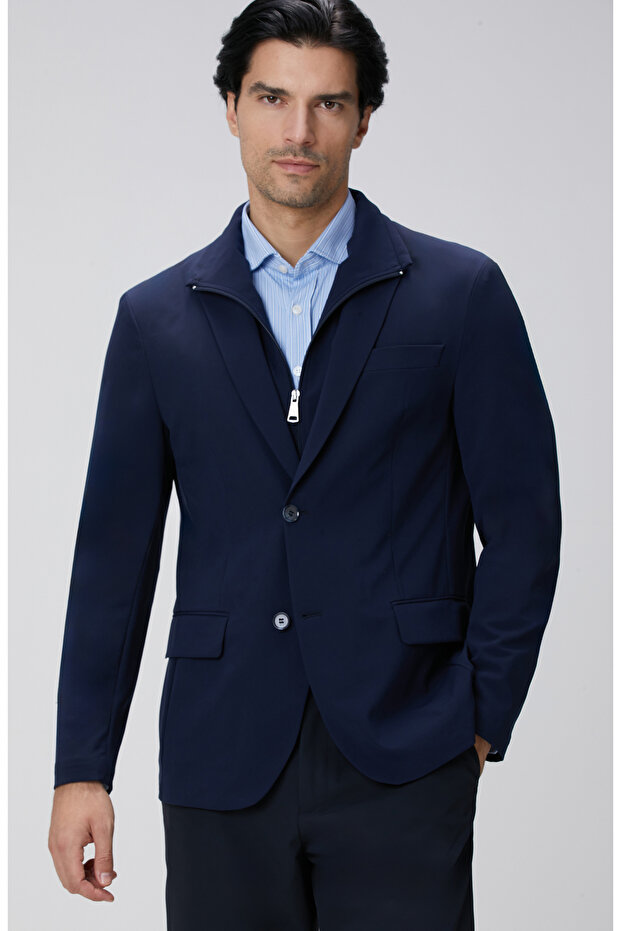 N-Tech Lacivert Ceket - 2