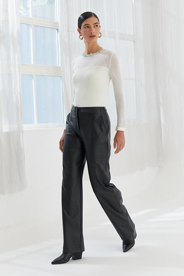 22217 PANTOLON SİYAH - 1