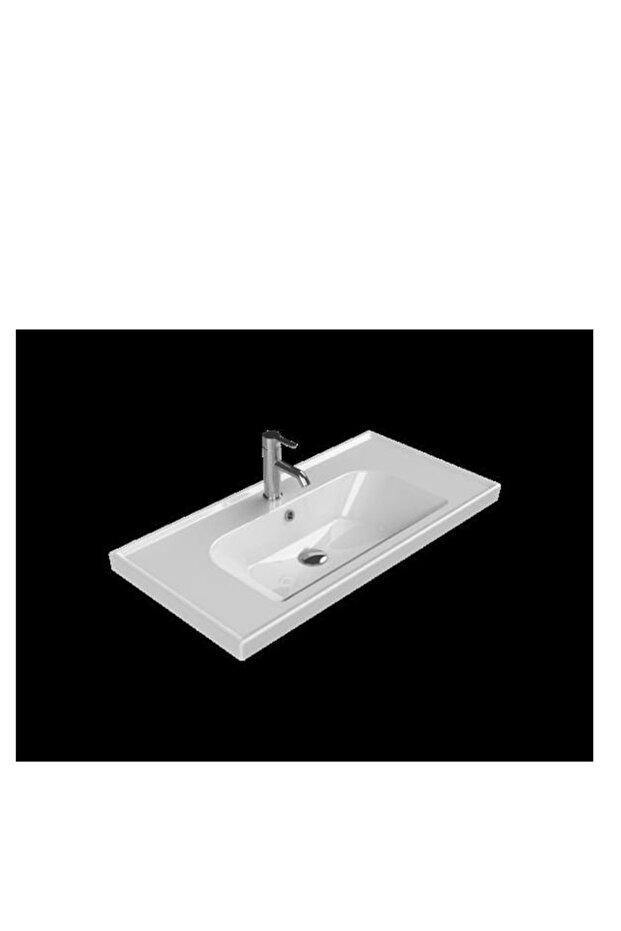 90x45 cm frame etejerli lavabo