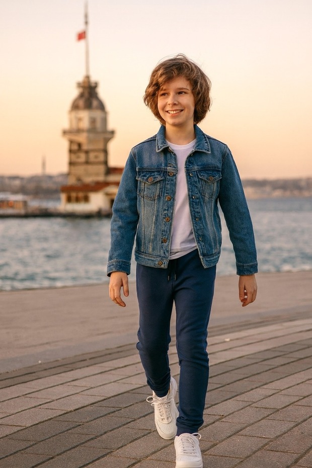 Indigo Comfort Plus | Fleece-Lined Thick Winter Sweatpants Girls - Boys