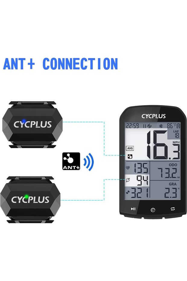 C3 Cycling Speed and Cadence Sensor | Bluetooth & ANT+ Wireless Bike Cadence Sensor Speed - 3