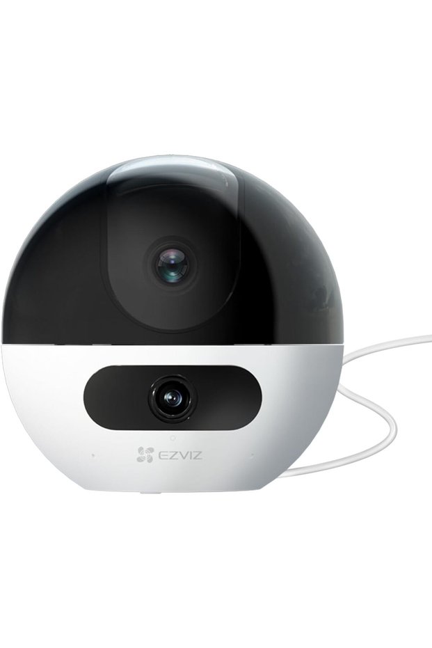 EZVIZ C7 Dual Lens 2K+ CCTV Camera for Home, 360° Baby Monitor, Color Night Vision, Human & Pet Detection, Auto Tracking, Two-Way Calling, Patrol Mode, Alexa & Google Control, 512GB Storage Supports