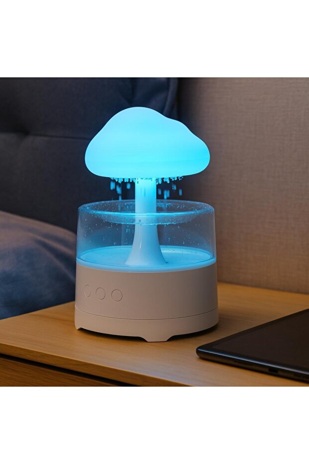 Aromatherapy diffuser, humidifier, Rain Cloud model, 7 color modes - 2