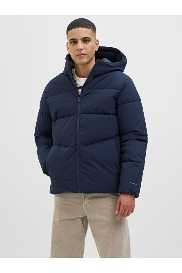 Jjglobal Puffer Jacket Erkek Mont 12283517 Sky Captain - 1