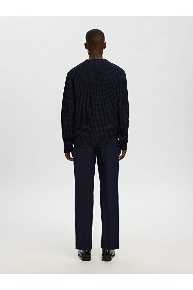 Pullover mit Rundhalsausschnitt 100% Baumwoll - 3