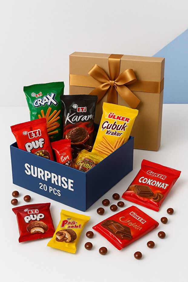 20 Pieces of Surprise Quality Snack Products