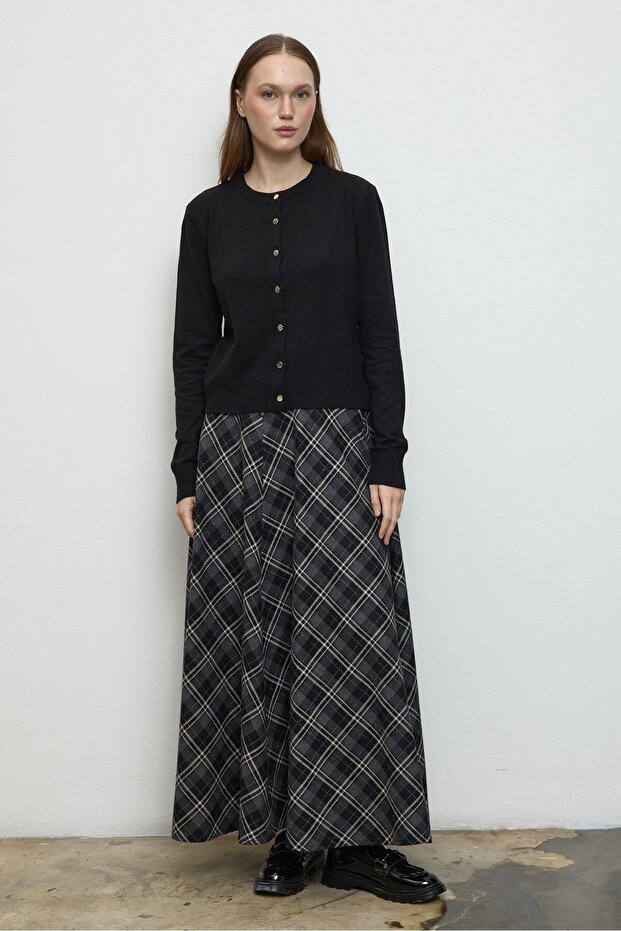 Mina Hırka Siyah - 1