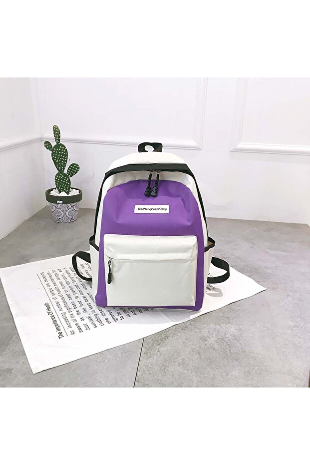 حقيبة ظهر نسائية أنيقة وبسيطة - 6