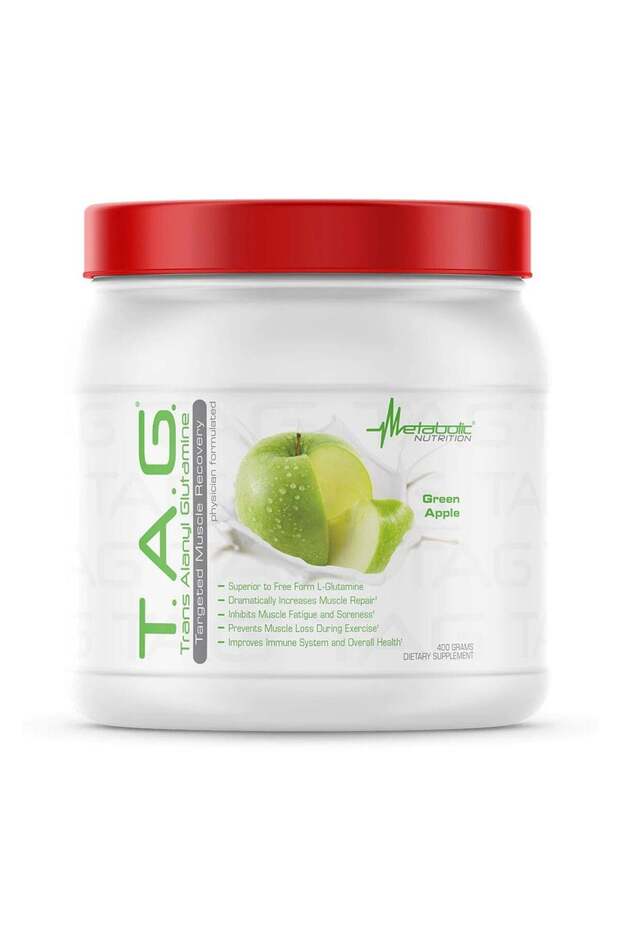 T.A.G. Trans Alanyl Glutamine 400g - Green Apple